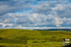 Dartmoor Landscape from Hartland Tor