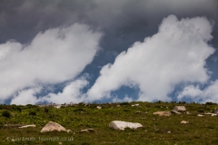 Clouds in the Dartmoor Landscape