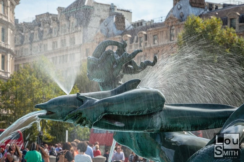 Mermaid in Trafalgar Square