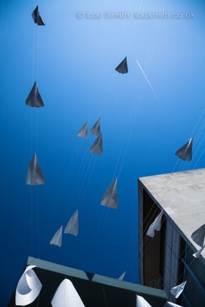 Paper Planes on the South Bank