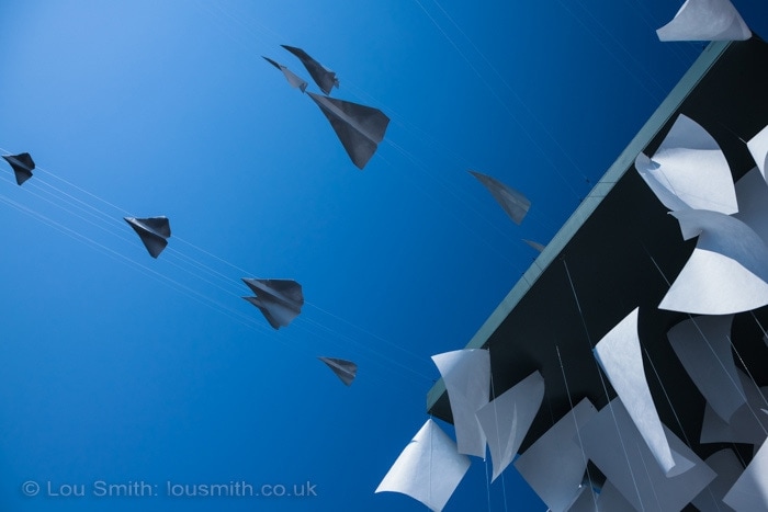 Paper Planes on the South Bank