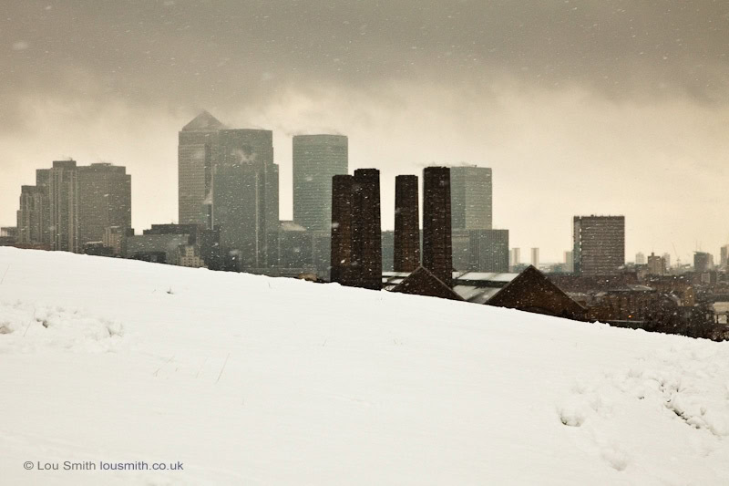 Snow Photography City View