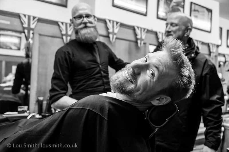 Barbers Shop - Candid Street Photography