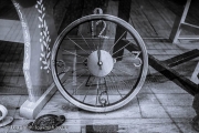 The Clock Face in the Shop Window