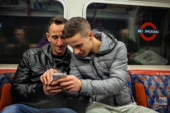 On the Tube - Candid Street Photography